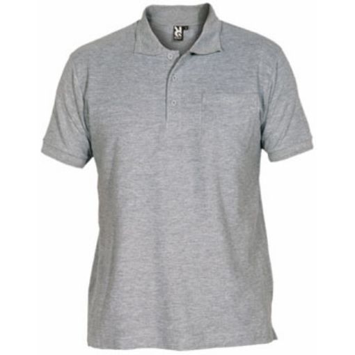 Imagen de Polo algodon manga corta "Gris" T-XXL