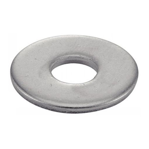 Imagen de Arandela plana DIN 9021 M-6 cincada (100 ud)