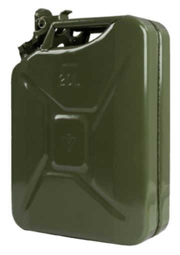 Imagen de Bidon metalico Jerrycan 20 litros