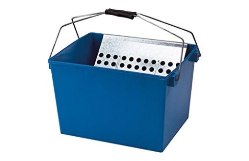 Imagen de Cubeta plastico 2 asas "Con rejilla metalica"