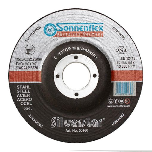 Imagen de Disco abrasivo desbaste Metal 115x6 mm