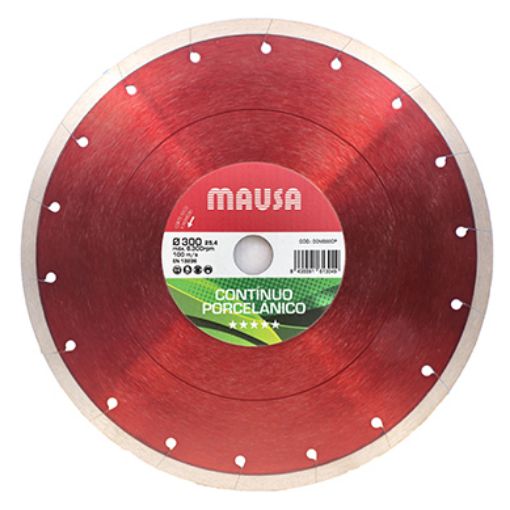 Imagen de Disco diamante MAUSA Ø 300 Continuo Porcelanico