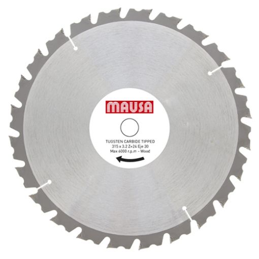 Imagen de Disco widia Ø315 mm madera