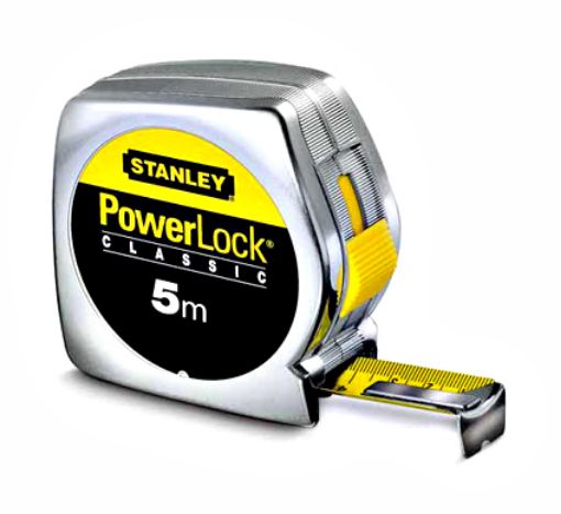 Imagen de Flexometro STANLEY "Powerlock" 5 m (1-33-194)