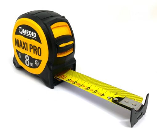 Imagen de Flexometro "Maxi Pro" 8 m x 32 mm con iman