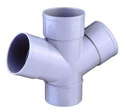 Imagen de Injerto doble "plano" PVC 110 mm 67º