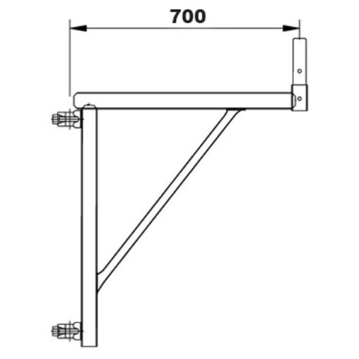 Imagen de Amplia-plataforma FER-48 700 mm (P)