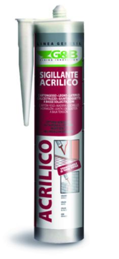 Imagen de Sellador acrilico (cartucho 310 ml) Gris