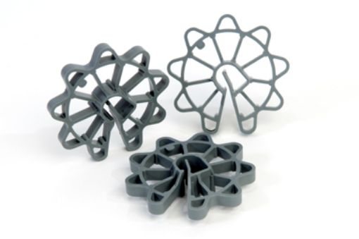 Imagen de Separador plastico rueda recubrimiento 25 mm Øvarilla 4-12mm