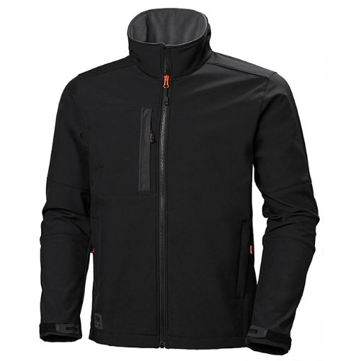 Imagen de Softshell impermeable Helly Hansen Kensington Negra T-M