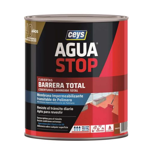 Imagen de Aguastop®Barrera Total Terracota (bote 1 Kg)