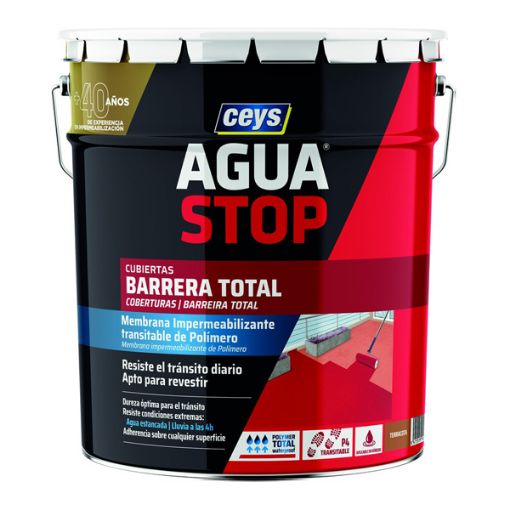 Imagen de Aguastop®Barrera Total Terracota (bote 14 Kg)