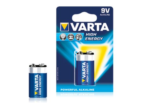 Imagen de Pila VARTA 6LR61 High Energy (9V) (BL.1 u)