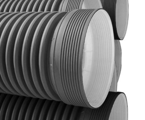 Imagen de Tubo saneamiento PE corrugado negro SN-8 Ø 250 mm