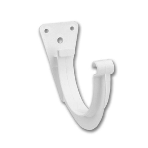 Imagen de Gancho canalon PVC DES.25 blanco (226008)