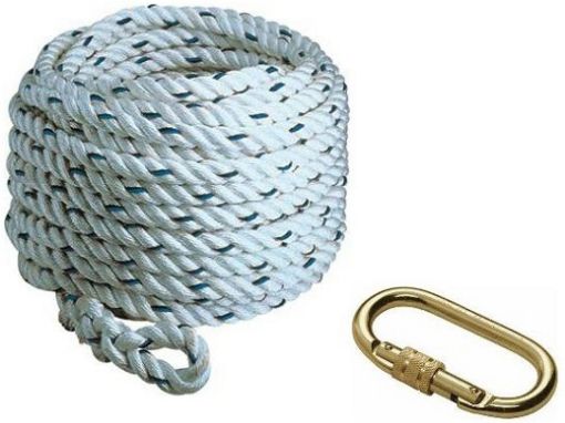 Imagen de Cuerda TRACTEL RLX 14 mm 20 m +1 conector M10 (045112)