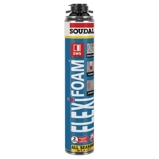 Imagen de Flexifoam sellado de ventanas y puertas pistolable 750 ml