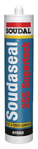 Imagen de Sellador-adhesivo Soudaseal Supertack Blanco cartucho 290 ml