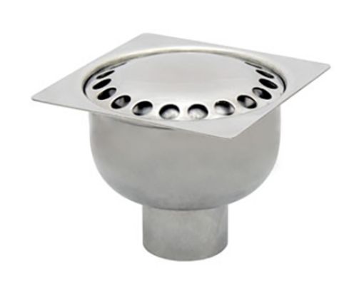 Imagen de SUMIDERO INOX BASIC 20x20 Ø63 S/V CAINOX