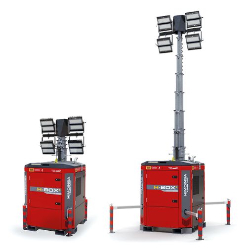 Imagen de Torre iluminacion 4 Focos LED