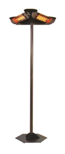 Imagen de Calefactor elec. por infrarrojos con pie 3600 W