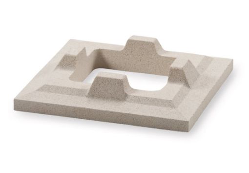 Imagen de ASPIRADOR ESTATICO CUADRADO BASE 38x38cm BLANCO (SAS)