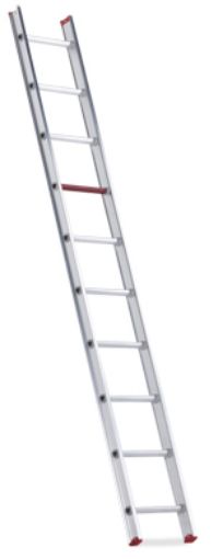 Imagen de Escalera BASIC aluminio Simple 4,00m (111014)