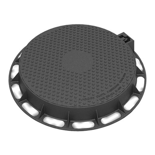 Imagen de TAPA Y ARO Ø 850 BLOQUEO D1  D400