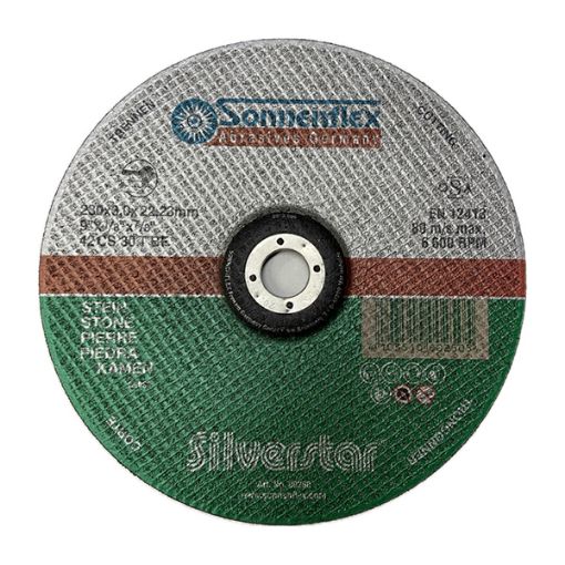 Imagen de Disco abrasivo corte Piedra 230x3 mm