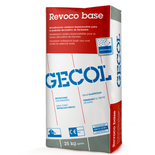 Imagen de GECOL REVOCO BLANCO (saco 25 kg)
