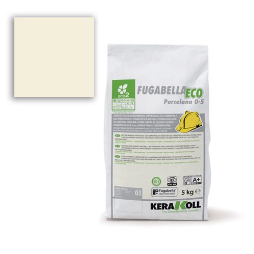Imagen de KERAKOLL FUGABELLA® ECO PORCEL 0-5 07 JAZMIN (saco 5 kg)