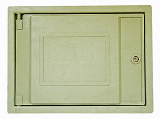 Imagen de MARCO Y TAPA REGISTRO PARA PARED POLYESTER 25x35 cm