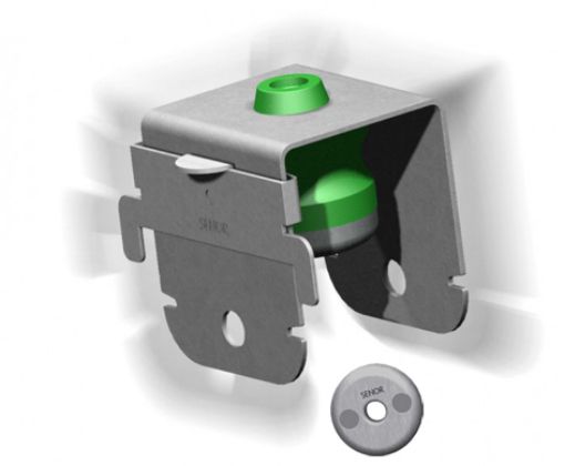 Imagen de AISLADOR ACUSTICO Caucho SE-4360/47DS Verde