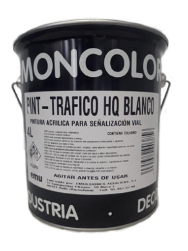 Imagen de PINTURA SEÑALIZACION AMARILLA (4 l)