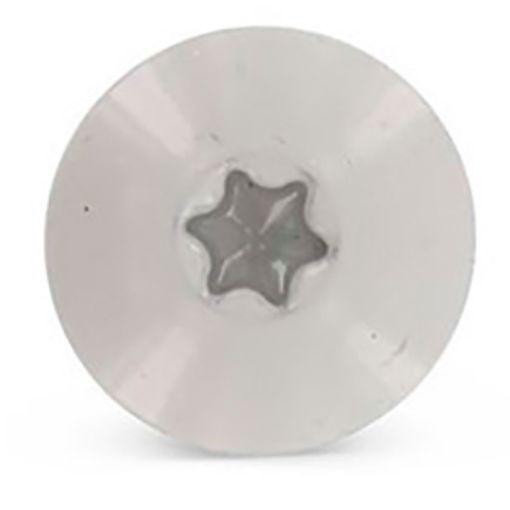 Imagen de Tornillo HSI Inox A2 TX-20 4,8x38 Gris Viroc Ral 7038 (100)