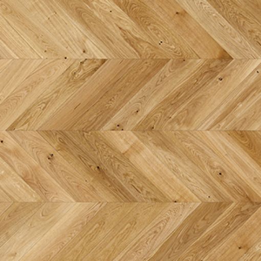 Imagen de Parquet Roble NATURA LAND Oak Caramel Chevron  725x130 x14