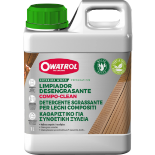 Imagen de Gel limpiador madera tecnologica OWATROL COMPO-CLEAN  2,5 L
