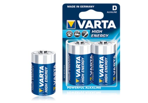 Imagen de Pila VARTA LR20 High Energy (D) (BL.2 u)