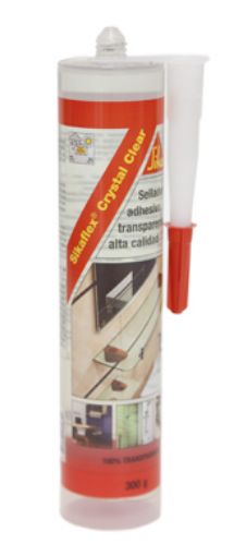 Imagen de SIKAFLEX-112 CRYSTAL CLEAR TRANSPARENTE (cartucho 290 cm3)