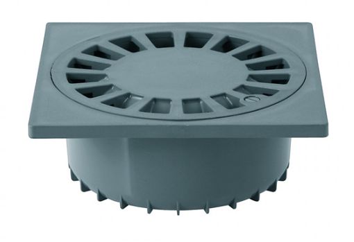 Imagen de SUMIDERO PVC 250x250mm S/V Ø110 refª 040202 (24090)