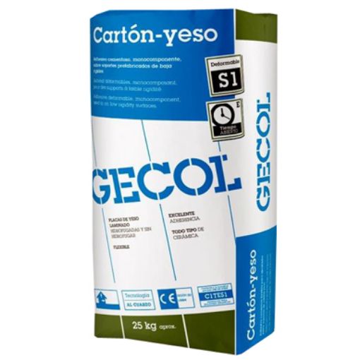 Imagen de GECOL CARTON-YESO (saco 25 kg)