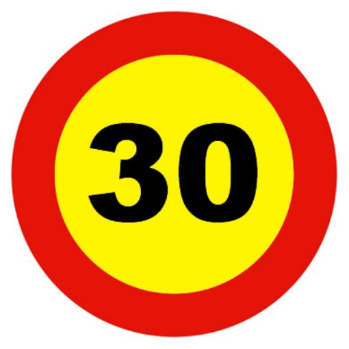 Imagen de Señal Limite 30 km/h (TR-301-30)