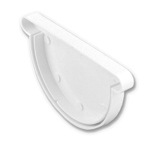 Imagen de Tapa canalon PVC DES.25 blanco (226007)