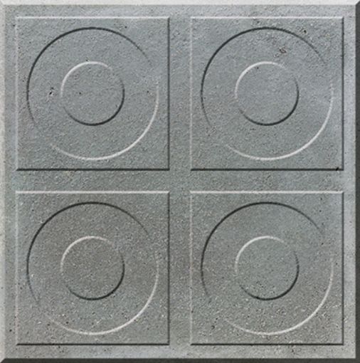 Imagen de PANOT CALAS GRIS 19,8x19,8x4 cm 4 AROS (Jimenez)