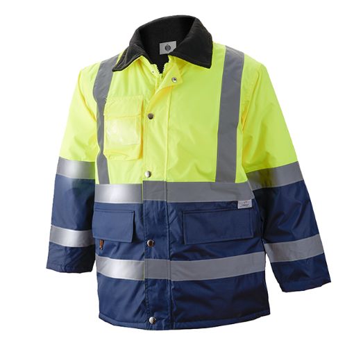 Imagen de Parka AV BASIC "1092" Amarillo/Marino T-XL