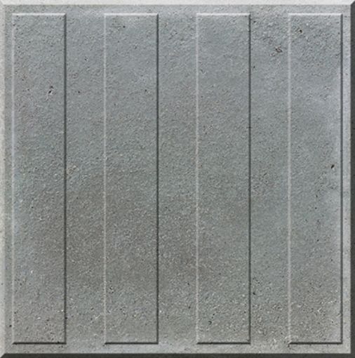 Imagen de PANOT GRIS 20x20x4 cm 4 RAYAS (Jimenez)