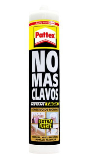 Imagen de PATTEX "No mas clavos" (cartucho 370 gr)