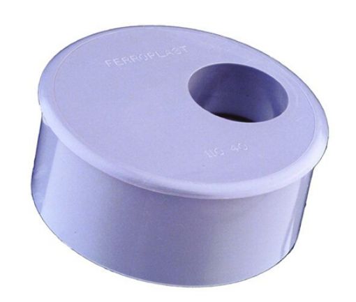Imagen de Tapon reduccion "simple" PVC 110-40 mm