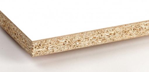 Imagen de Melamina Blanco 100 gr. 2/c Liso 22 mm  2440 x 1220