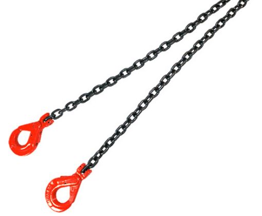 Imagen de Pulpo "cadena" 8 mm 2 brazos x 4 m Ganchos Brisafe + Acort.